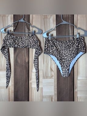 2-Piece High-Waist Swim Set